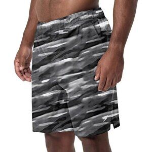 Speedo Men's M Tech Volley Swim Shorts Dark Grey  Upf 50+ Protection N0851